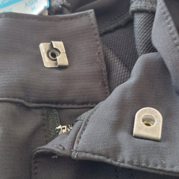 Men's Mountain Bike Shorts Breathable Loose Fit Black Multi Pockets Size Small - Picture 4 of 14